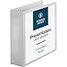 Business Source 09987 Standard View Binder 3" Capacity 11"x8-1/2" White