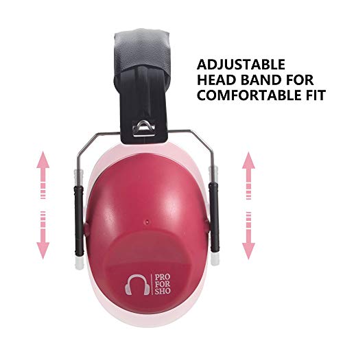 Pro For Sho 34dB Shooting Ear Protection - Special Designed Ear Muffs Lighter Weight 