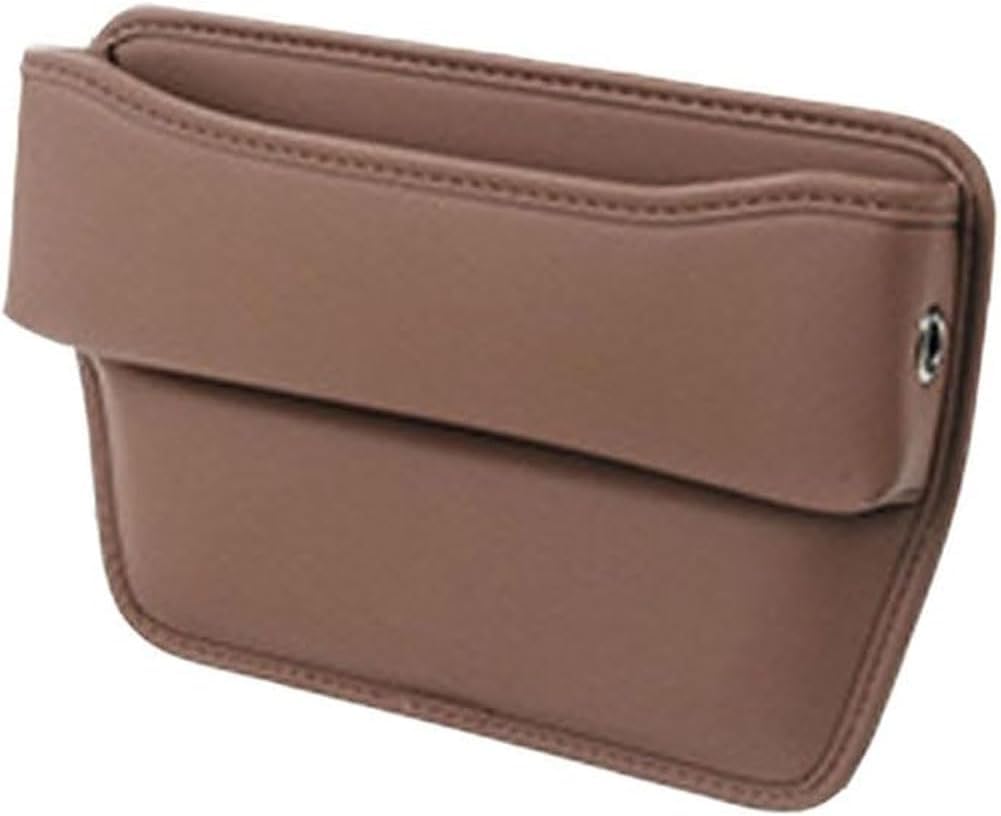 Portaoggetti Auto Audi A4 A5 A6 Q2 Q3 Q5 Q8 - Pelle, Riempimento Gap Sedile, Nero - Foto 3