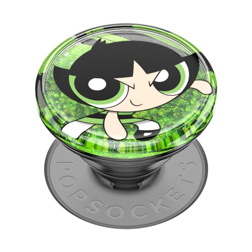 Image of PopSockets Phone Grip with Expanding Kickstand, Powerpuff Girls - Tidepool Buttercup