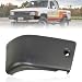 CarPartsDepot, Front Bumper Outer Extension Textured Black End Cap Left, 354-44101-11 TO1004157 5210389106