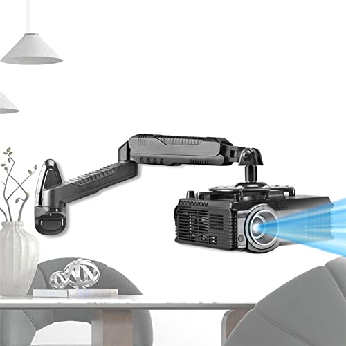 Soporte para proyector regulable con brazo telescópico para hogar y DJ profesional 7