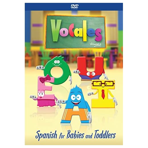 Vocales DVD: Spanish for Babies and Toddlers