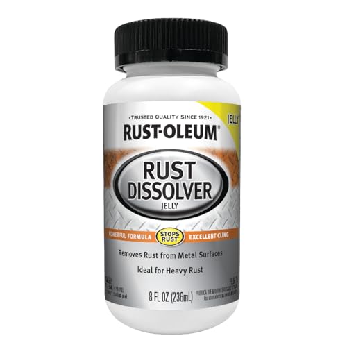 Rust-Oleum Rust Dissolver Jelly | Heavy-Duty Corrosion Remover for Metal Tools,...