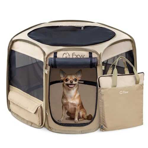 FXW Unleashed Dog Playpen - Portable, Foldable