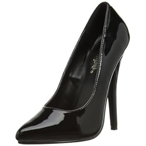 Devious Dames Domina-420 gesloten teen hakken