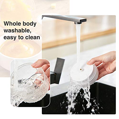 TOARTi Mini Food Chopper Electric,250ML USB Charging Portable Vegetable Kitchen Food Processor and Blender for Cutter Vegetables/Meat Grinder/Garlic Chooper/Salad Grinder (white) Second Image