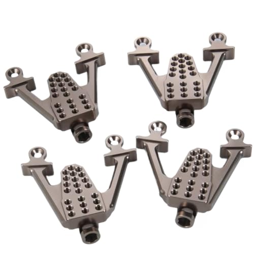 Supports d'amortisseurs Axial SCX10 en alu pour modifier la hauteur du crawler