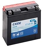Envío rápido con Seur Exide - Motorcycle Battery yt14b-bs 12v - 12ah