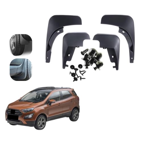 Image of KyloXtreme MUD Flap | All-Terrain Mud Flap Set - Durable Splash Guards for Cars and Trucks, Offering Maximum Protection from Mud, Gravel, and Water for Cleaner and Safer Rides Suitable for ECOSPORT