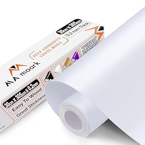 MA Maark Selbstklebende Vinylfolie 30cm x 305cm