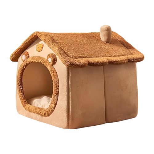 Cama cálida para mascotas en el interior del hogar durante el invierno 7