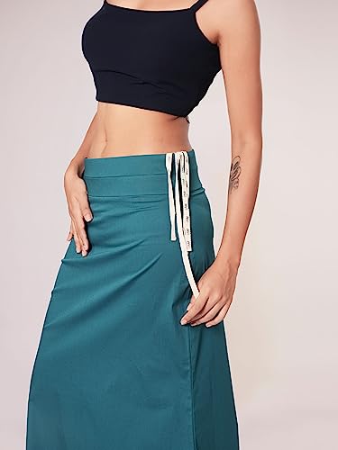 Image of I AM BY DOLLYJAIN D'coat Simple with Extender Length Adjustable for Women - 99% Cotton, 1% Lycra Stylish Lightweight Coat for Casual and Formal Wear