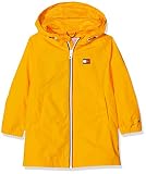  Tommy Hilfiger Unisex Baby Tommy Hooded Parka Mantel, Gelb (Radiant Yellow 720), (Herstellergröße: 92)