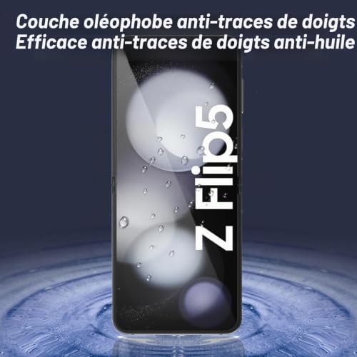 Zerrshoo 2+2+2 Pièces Protection écran pour Samsung Galaxy Z Flip 5 – vue 5