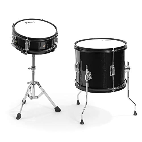 Batería infantil de 5 piezas con caja clara y toms para aprender música 7