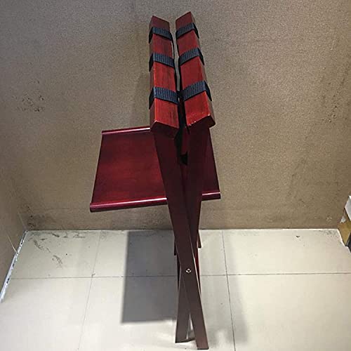 Support de valise en bois pour optimiser l'espace de votre chambre d'hôtel