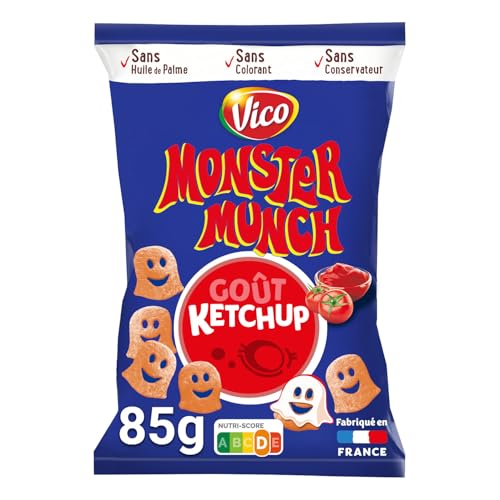 Monster Munch Ketchup résout le problème du goûter des enfants
