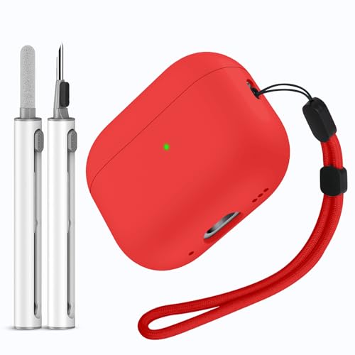 Miracase AirPods Pro2 �P�[�X AirPods Pro �P�[�X magsafe�Ή��y�N���[�j���O�M�t���z�y�i�C�������t���z�����ق��Ղ�2�P�[�X �V���R���G��S�n�ǂ� �w��h�~ �S�ʕی� ����h�� �������J�o�[ �G�A�[�|�b�Y�v�� �P�[