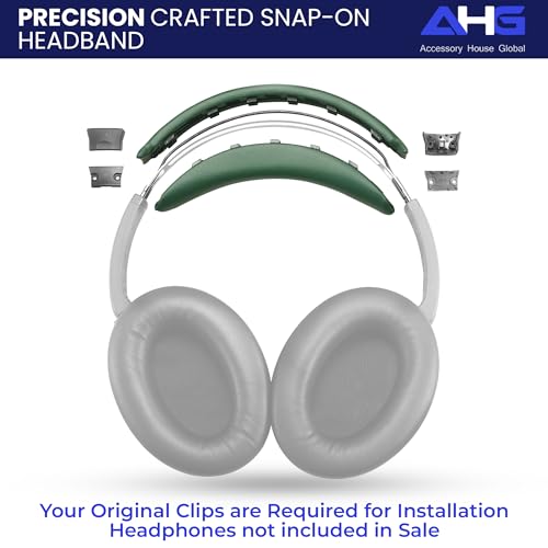 Kit de almohadillas y diadema de reemplazo AHG Accessory House Global para Bose QuietComfort 2023 QC45 QCSE QC35 II, color verde ciprés miniatura 5