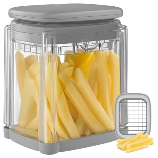 French Fry Cutter, Potato Cutter for Fries, Onion Chopper, French Fry Slicer for Potato Onion Carrot Cucumber Zucchini Pepper Apple