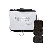 Kulturbeutel zum Aufhängen Perceval Remonte Ton Slibard Lothar Zitat Kaamelott