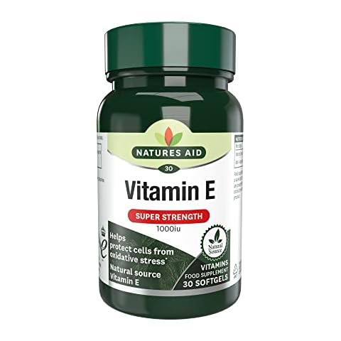 Natures Aid High Strength Vitamin E 1000iu Cover