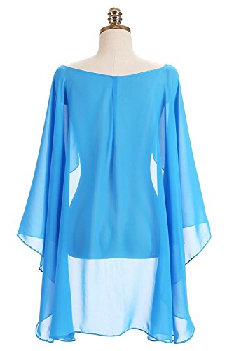 Chiffon Wedding Capes Evening Dress Bridesmaid Stole Formal Scarves Bridal Wraps Long Shawls2