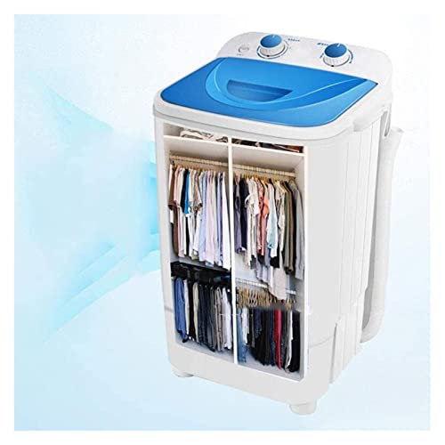 ZHZHUANG Kleine Waschmaschine Single Barrel Dehydration Semiautomatic Home Use Schuh Waschmaschine Geeignet Für Wohnungen, Studentenwohnheim/Blau - Image 5