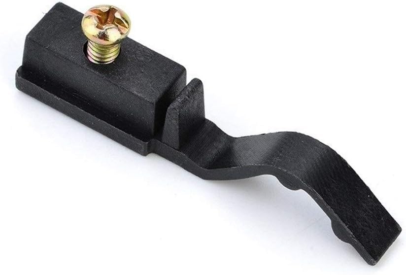 VICTAC Black Sliding Door Rollers Wardrobe Nylon Pulley Wheel Cabinet Caster, Door wheels with silent Bearing High load-bearing Roller of 1 Set 4
