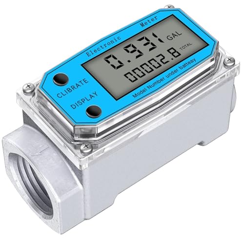 Débitmètre d'eau numérique LCD avec compteur NPT pour contrôle précis du flux