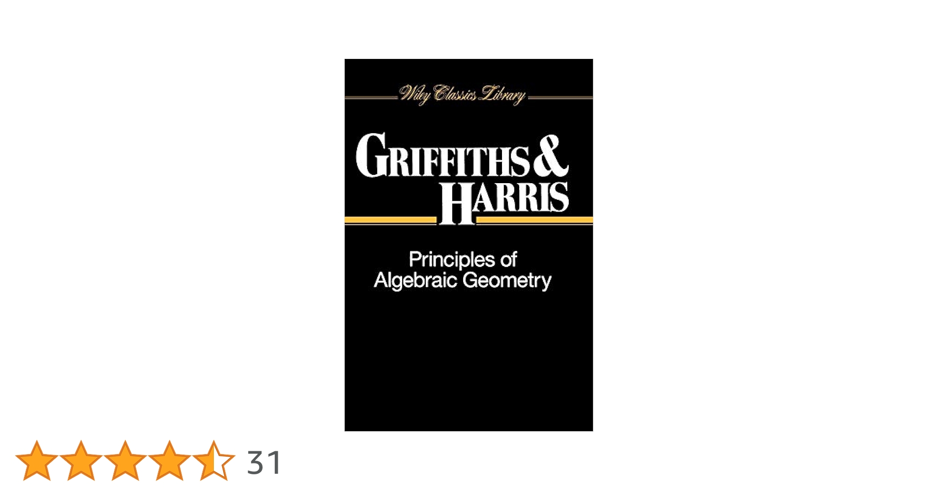 代数幾何学の原理Principles of Algebraic Geometry Principles of Algebraic Geometry