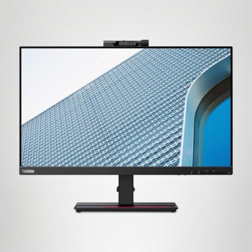 Lenovo Moniteur Thinkvision T24V-20 23.8 "IPS FHD VGA DP Webcam Ajust Pivot
