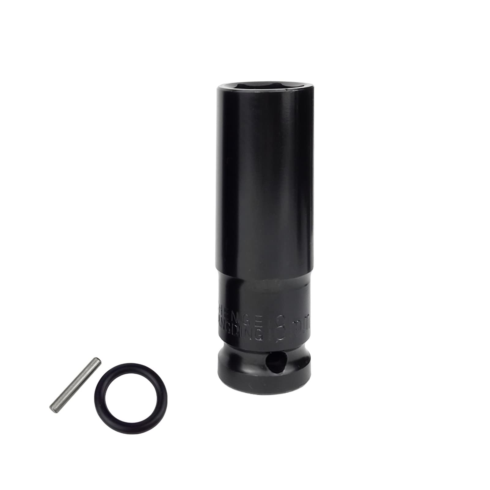 Jeu de douilles à choc profondes 3 pièces avec entraînement métrique 1/2", adaptateur de clé solide et robuste pour outils manuels et outils de réparation (couleur : 78 x 11 mm) (78 x 18 mm)