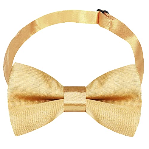 weVSwe Boy's Bow Ties Adjustable Pre Tied Bowtie for Wedding Party 10 x 5 CM2