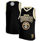 Ultra Game Men's NBA Official Super Soft Sleeveless Tank Top Muscle T-Shirt, Denver Nuggets, Black 23, Medium