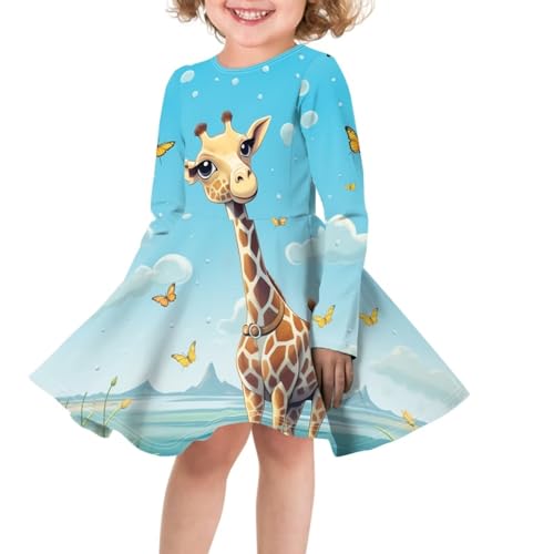 Flashideas Girls Dresses Kids Casual Dresses for 4-13 Years Casual Dresses Cute Outfits for Party Casual3