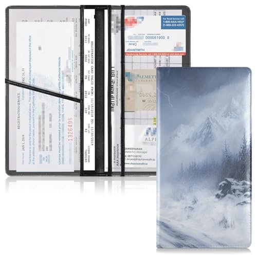 Organizador para Documentos de Cuero Slim miniatura 2