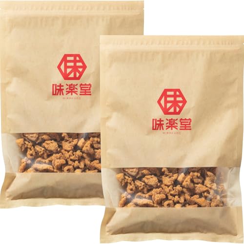 味楽堂 鶏皮チップス 400g(200g×2袋) 柚子胡椒風味 国産 鶏皮揚げ せんべい 米粉使用 おつまみ おやつ