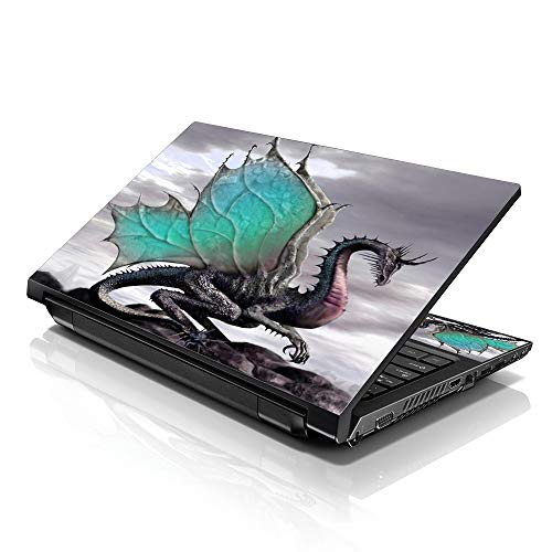 Image of LSS Laptop 15 15.6 Skin Cover with Colorful Dinosaurs Pattern for HP Dell Lenovo Apple Asus Acer Compaq - Fits 13.3 inch 14 inch 15.6 inch 16 inch (2 Wrist Pads Free)