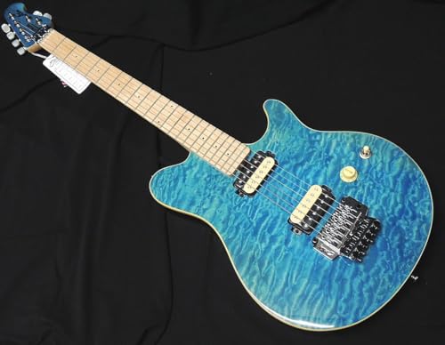 Sterling by MUSIC MAN AX40 TBL Trans Blue AXIS �X�^�[���� �~���[�W�b�N�}�� �u���[ �G���L�M�^�[ ���b�N���g������