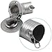 SHENGHUISS Boat Deck Fuel Fill/Filler 2 Inch(50mm) with Keyless B Cap 316 Stainless Steel Boat Deck Hardware for Boat, Yacht, Caravan