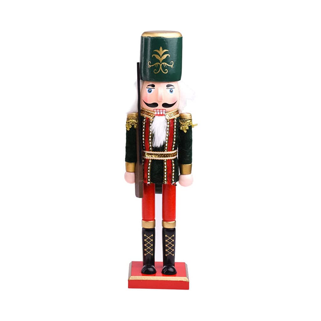 Elnwnnkc Wooden Christmas Solider Figure Decorations for Indoor Tabletop Desktop Home Farmhouse Decor Miniature Ornaments for Christmas Tree Miniature Ornaments Multi Color for All