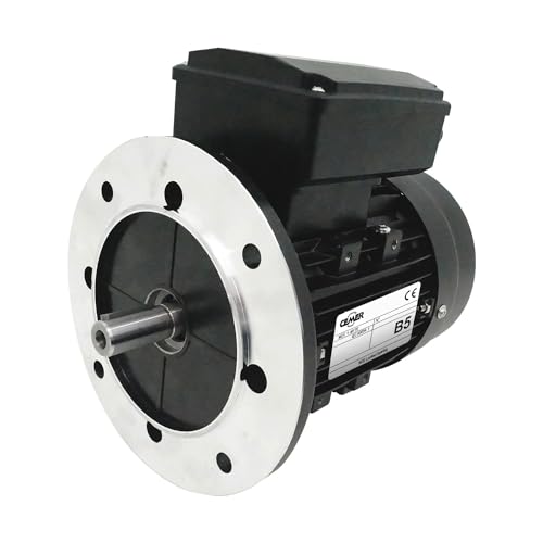 Moteur électrique 0,37 Kw Cemer 1000 Tr/min en 220V monophasé avec bride de fixation B5