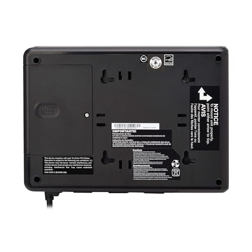 Image of Tripp Lite Cloud-Connected 350VA UPS Battery Backup and Surge Protector, Remote Management & Monitoring, 210W, 3 Outlets, Computer UPS, Wall Mount Option, 5ft Cord, 3-Year Warranty (BC350RNC)
