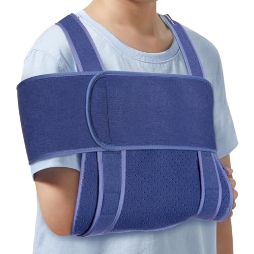 Velpeau Arm Sling for Sleep, Shoulder Immobilizer for Kids, Boys, Girls, S