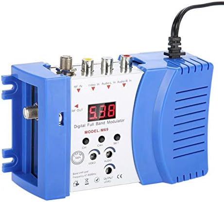 Rf Video Output RF Modulator,AV‑RF AV‑TV Converter with Ergonomic Design,RF & TV Output ...
