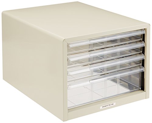 Nakabayashi BL-44W Avante V2 Letter Case, Document Storage, B4, Shallow 3 Deep, 1 Tier