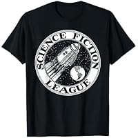Camiseta de la liga de ciencia ficción de los años 30, retro,