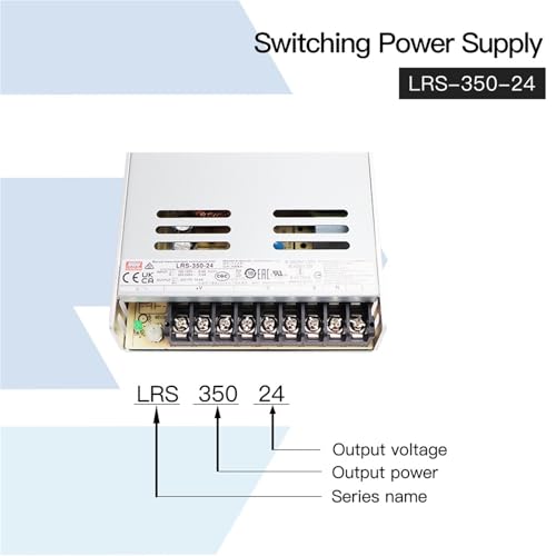 Alimentation de commutation 350W LRS-350 contre les coupures 12V - 3